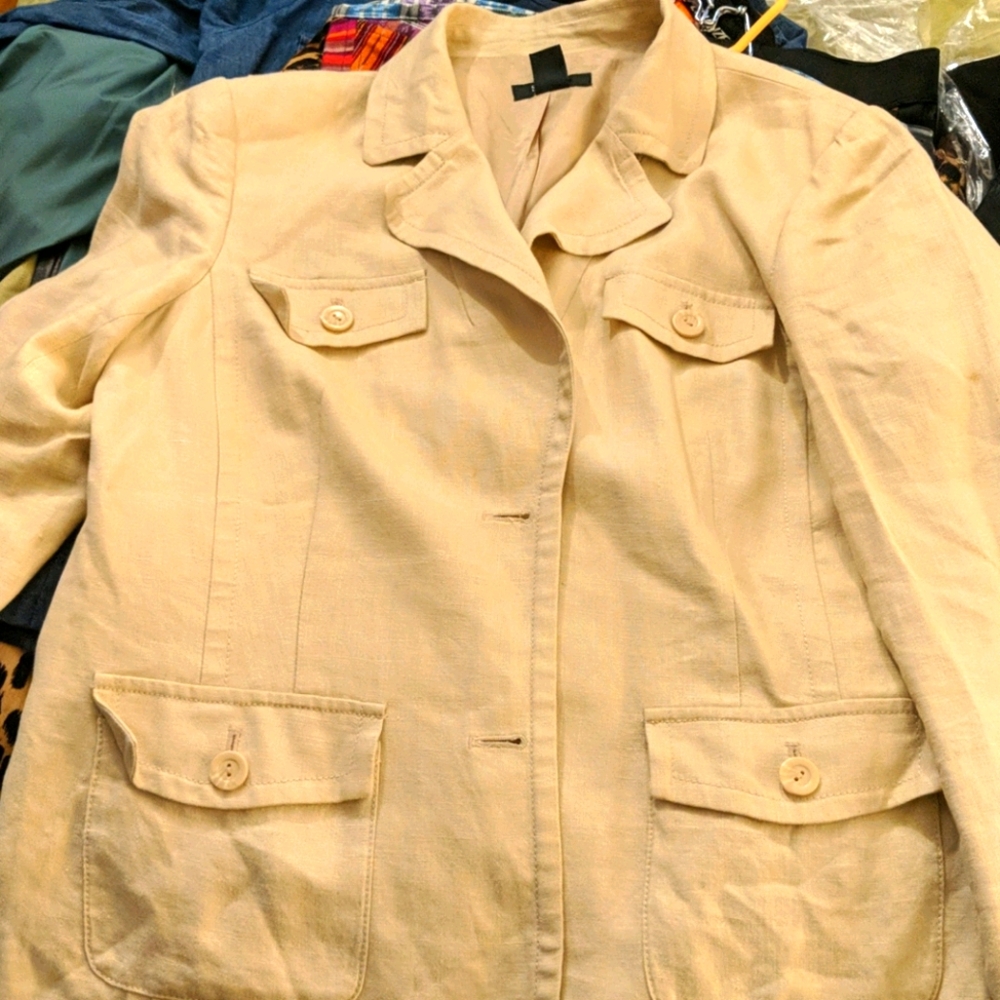 100%Linen blazer